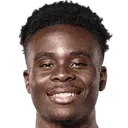 Headshot de Bukayo Saka